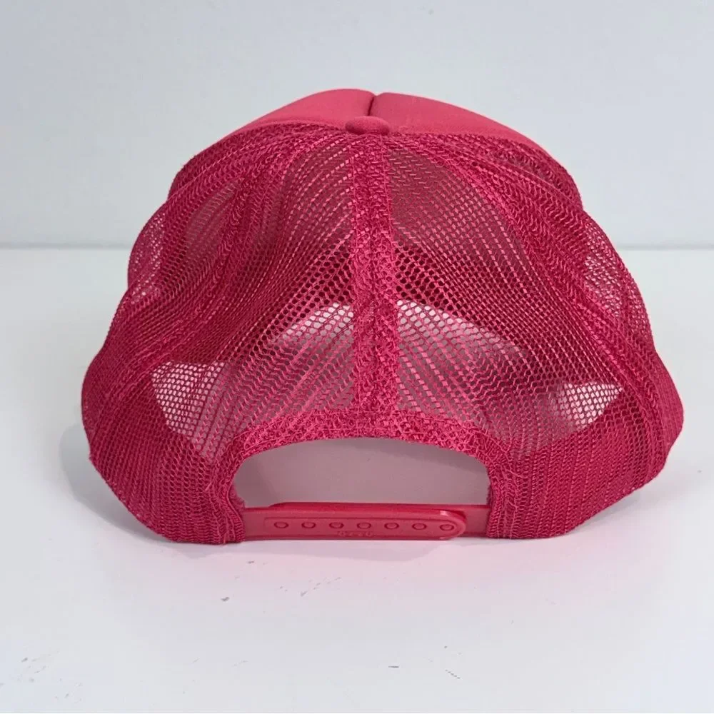 OTTO Red Backdoor Hanalei Surf Team Trucker Hat Snapback